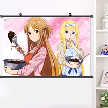 Anime Sword Art Online Klein cartoon anime wall picture poster scroll canvas manga wall Art Decor Poster Scroll Painting 2024 - buy cheap