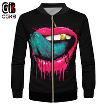 OGKB 2018 Lovely Burritos Foodie Jacket Women/men Sweatshirt 3d Food Unisex Tracksuit Hiphop Fashion Clothing 6xl Long Sleeve 2024 - buy cheap