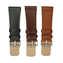 28mm Italian Genuine Leather Watchband Brown Black Watch Band Watch Strap for Men Seven Friday Watch hour Stainless Steel Buckle 2024 - buy cheap