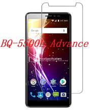 Закаленное стекло для BQ BQ-5500L Advance смартфона Взрывозащищенная 9H Защитная пленка защита экрана 2024 - купить недорого