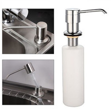 White Liquid Soap Dispenser Bathroom Faucet Sink Soap Dispenser Liquid Soap Lotion Dispenser Pump Storage Holder Bottle Kitchen 2024 - buy cheap
