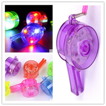 15pcs/lot New Luminous Whistle Light-up HQ Flashing LED Whistles Kids Party Prom decoration supplies Classic Electronic 2024 - buy cheap