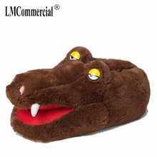Winter Plush Home Floor Shoes House Slippers Children Women Anime Cartoon Slippers Lovers Warm Woman Slippers 2024 - buy cheap