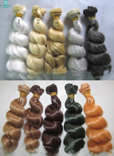 1pcs 15cm*100cm BJD/SD Doll Wigs DIY New Large waves hair style Multi color Hair for dolls 2024 - buy cheap