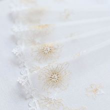 hot sale Good quality gold thread embroidery 19 cm  water soluble lace H1903 2024 - buy cheap