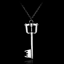 Anime Kingdom Hearts Necklace Sora Key Blade Metal Pendant Necklace For Women Men Fashion Charm Accessories Jewelry Link Chain 2024 - buy cheap