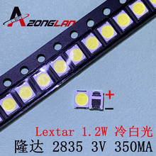 50pcs Lextar LED Backlight 1210 3528 2835 3V 250ma Cool white For  Innotek LCD Backlight LED TV Application 2024 - buy cheap