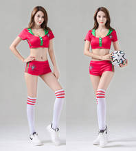 Sexy Lingerie Uniform Soccer Player Cheerleader  Football Girl party dress Fancy Dress Costume YZM1205 2024 - buy cheap