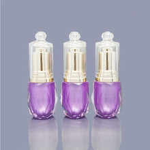 10ml Purple Acrylic Dropper Bottle for Essential Oil Essence Emulsion Pigment DIY Cosmetic Refillable Bottle 10pcs/lot P201 2024 - buy cheap