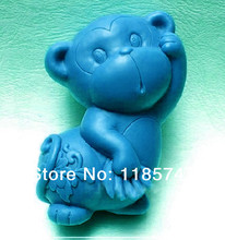 2014 popular  handmade silicone soap mold/fondant mold / micky mouse shaped  soap mold 2024 - buy cheap