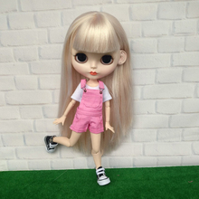 New Arrival Blyth Doll Outfits T-shirts Overall Bib Pant Clothes for Neoblythe Azone Licca 1/6 Doll 2024 - buy cheap