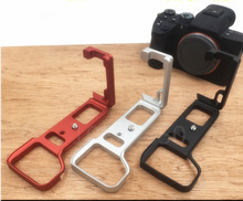 Trípode de agarre de mano para cámara Sony, soporte de placa L de liberación rápida para cámara Sony A7R3 A7RIII A7M3 A7r3 A9, color negro, rojo y plateado 2024 - compra barato