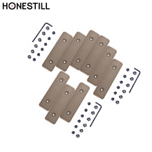 Honestill 3 pçs tático 4 polegada keymod ferroviário painel handguard cobre chave mod protetores caça acessório 2024 - compre barato