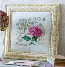 Embroidery Package Best Quality On Sale  Cross Stitch Kits Unopen New Luxurious Hydrangea Macrophylla Flower Free shipping 2024 - buy cheap