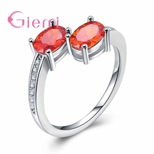 Simple Style 925 Sterling Silver Accessories With Stone Rings For Women Top Quality Jewelry Finger Rings Fast Shipping 2024 - buy cheap
