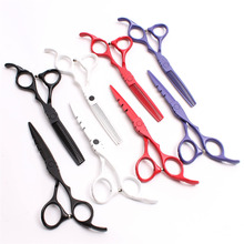 C1010 5.5In. 16cm Customized Logo Hairdressing Scissors Styling Tool Cutting Scissors Thinning Shears Professional Hair Scissors 2024 - buy cheap