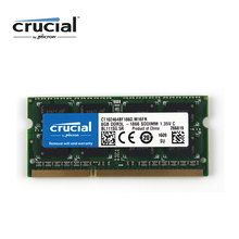 Memória ram crucial ddr3, memória 8g 1866mhz PC3L-14900 cl13 204pin 1.35v para laptop 2024 - compre barato