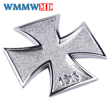 Medallas de clase de cruz de hierro para coche, emblema de Metal 3D, pegatina de motocicleta, decoraciones de estilo de coche, 2 colores, Alemania, 1813 2024 - compra barato
