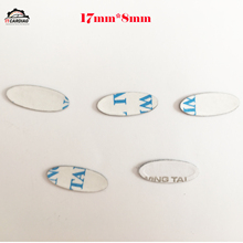 5 pcs 17mm*8mm Car Key Shell Sticker Logo For Ford Emblem Badge Aluminum DIY me-tal sticker car key logo Blue white color 2024 - buy cheap