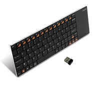 E2700 Rapoo 2.4GHz Wireless Multi-media Touchpad Keyboard Ultra Slim USB Wireless Keyboard for Android Smart TV Box Tablet PC 2024 - купить недорого