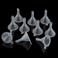 Plastic Mini Funnels 10Pcs Small Plastic For Perfume Diffuser Bottle Mini Liquid Oil Funnels For Narrow Fine Bottleneck Bottles 2024 - buy cheap