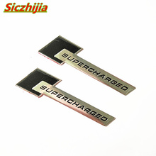 Car styling accessories aluminum sticker superchar for Mazda 2 3 5 6 CX5 CX7 CX9 Atenza Axela 2024 - buy cheap