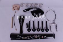 one set Violin Part Chin rest, Pegs, tailpiece Mosaic   you can choose any one set 2024 - buy cheap
