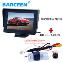 Use for BMW 3/5 Series car rear view monitor 4.3" and hd ccd night vision car backup  camera 4 ir light promotion period 2024 - buy cheap