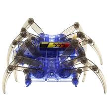 High Quality DIY Assemble Intelligent Electric Spider Robot Toy Educational DIY Kit Hot Selling Assembling Building Puzzle Toys 2024 - buy cheap