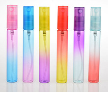 500x8 ml Colorido Frasco de Perfume de Vidro Recarregáveis Vazias 8CC Vazio Limpar Atomizador Parfume Mini Pulverizador De garrafa De Vidro 2024 - compre barato