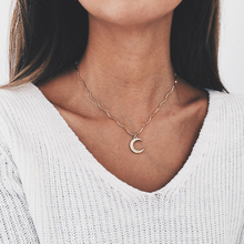 Boho Chocker Crystal Moon Necklace Chokers For Women Gold Chain Necklaces Pendants collier femme colar colares mujer kolye 2024 - buy cheap