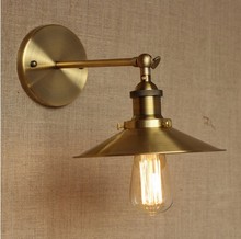 Nordic Edison Arandela Retro Loft Estilo Industrial Do Vintage Lâmpada de Parede Simples Parede Luminárias Para Iluminação Interior Lampara 2024 - compre barato