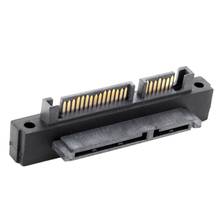 SATA 22P Male to Female 90 Degree 7+15P F/M for Hard Disk Interface 2024 - buy cheap