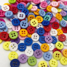 100pc 11mm 4 Holes Sewing Button DIY Crafts Plastic Button Mix Color PH181 2024 - buy cheap