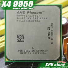 Amd phenom x4 9950 processador cpu quad-core (2.6 ghz/2 m/125 w/2000 ghz) soquete am2 + frete grátis 938 pinos, há, vender 9750 2024 - compre barato
