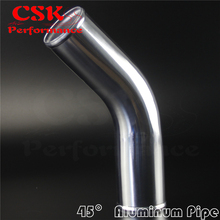 45 Degree 60mm 2.36" inch Aluminum Intercooler Intake Pipe Piping Tube hose 2024 - buy cheap