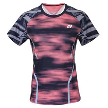 Женская дышащая Футболка Yonex для бадминтона, быстросохнущая Спортивная футболка с коротким рукавом для фитнеса, 2019 2024 - купить недорого