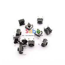 100pcs Tactile Push Button Switch Momentary Tact 6x6x5mm DIP Through-Hole 4pin 2024 - buy cheap