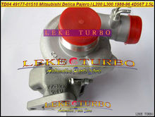 Turbo refrigerado por aceite para Mitsubishi SHOGUN, Delica, Pajero L200, L300, 4D56T, 4D56, 2.5L, TD04, 49177-01500, 49177, MD168053, MD168054 2024 - compra barato