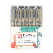 Sakura-Juego de bolígrafos de colores para dibujo artístico, Set de bolígrafos de punta Superior de 0,2mm-1mm, delineador de colores finos, suministros de arte y Manga 2024 - compra barato