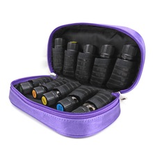 Travel Portable Double Zipper Essential Oil Carrying Case Pouch Holds 10 Roller Bottles 5ml 10ml 15ml doTERRA Young Living Bag 2024 - buy cheap