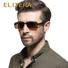 ELITERA Brand Design Rimless Rectangle Men Polarized Sunglasses UV Protection Fishing Driving Eyewear Sun Glasses For Men Women 2024 - buy cheap