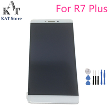 KAT 6.0 "Display LCD de Tela de Toque Para Oppo R7 Mais LCD Digitador Assembléia Com Frame Melhor Após-venda serviço 2024 - compre barato