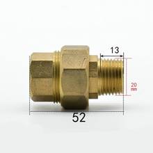 DN15 G 1/2" BSPP Female to Male Brass Socket Union Coupler Connector Adapter Water Gas Oil 2024 - buy cheap