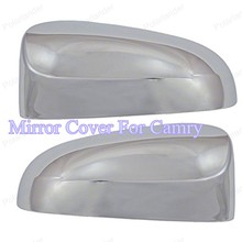 2 uds Car Styling Auto trasero ABS cromo espejos embellecedores para Toyota/Camry 2012-2014 cubiertas para espejo retrovisor 2024 - compra barato