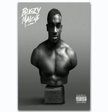 Bugzy Malone King 2017 Hip Hop Album-Silk Art Poster Wall Sticker Decoration Gift 2024 - buy cheap