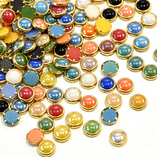 Mix Color Ceramic Hotfix Rhinestone Polymer Clay Flatbaack Hotfix Rhinestone Crystal Hot Fix Rhinestones Wedding Dress B3118 2024 - buy cheap