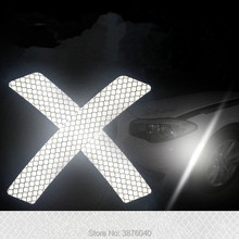 Adesivo refletivo de carro 2 peças, luz de advertência para lexus rx nx gs rx300 is250 gs300 rx330 ct200h gx470 adesivo de carro 2024 - compre barato
