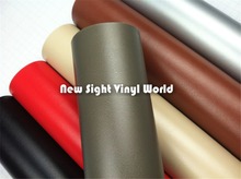 Grey Leather Vinyl Wrap Leather Pattern Car Sticker Internal Decoration Size:1.52*30m/Roll 2024 - buy cheap