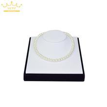 Wholesale 16*20cm Black Velvet Necklace Bracelet Curved Showcase Holder 1pcs Velvet Jewelry Display Stand 2024 - buy cheap